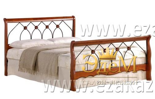 Кровать двуспальная AT 810 (метал. каркас) + основание