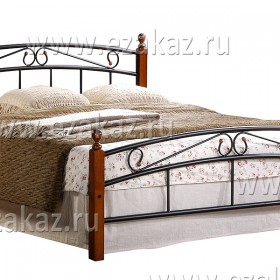 Кровать AT 8077 (метал. каркас) + металл. основание